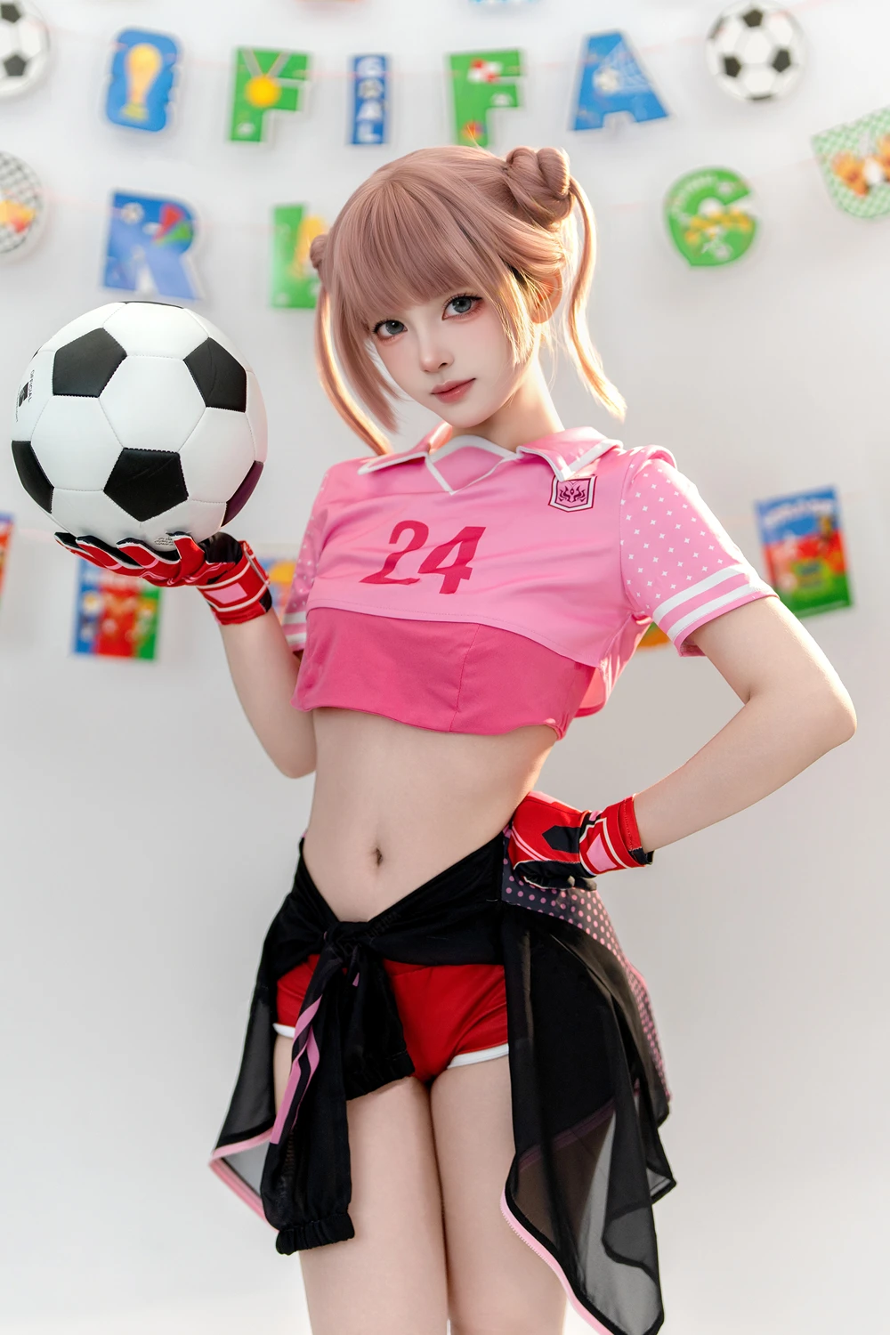 Cosplay Bangni邦尼 – 金牌门将 - P2