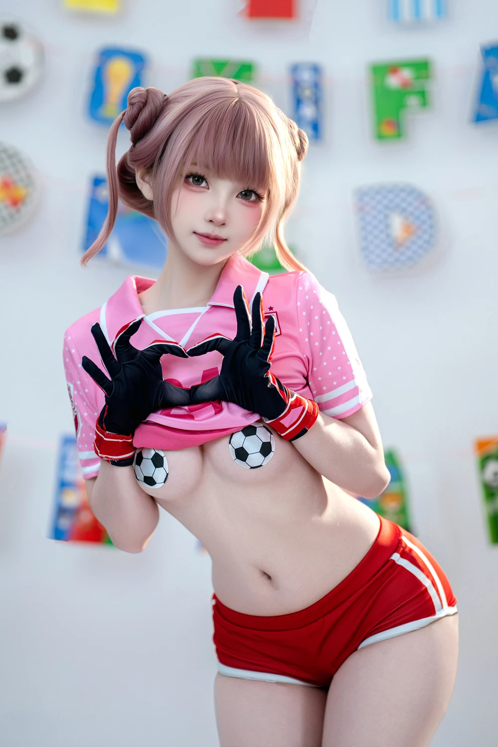 Cosplay Bangni邦尼 – 金牌门将 - P32