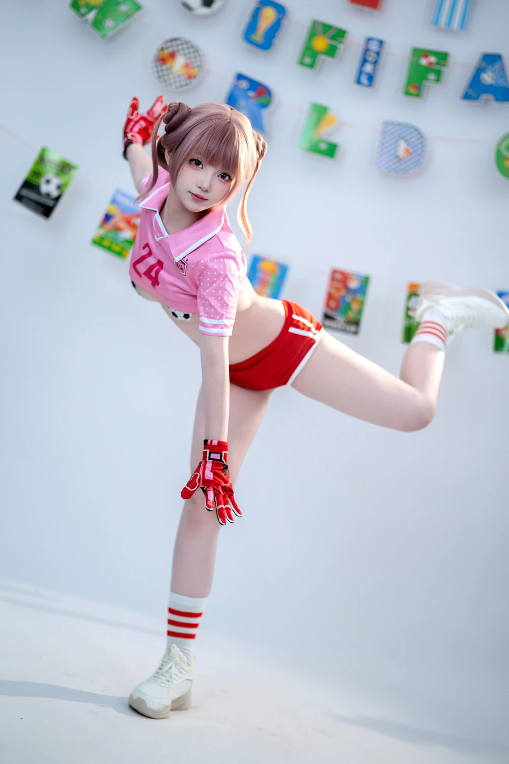 Cosplay Bangni邦尼 – 金牌门将 - P38