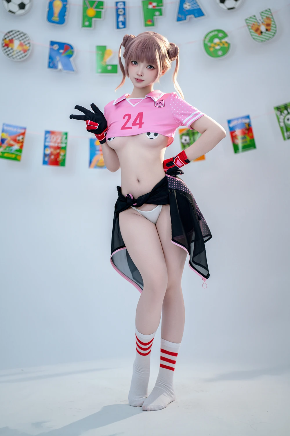 Cosplay Bangni邦尼 – 金牌门将 - P44