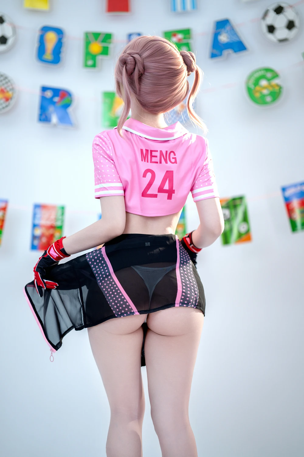 Cosplay Bangni邦尼 – 金牌门将 - P48