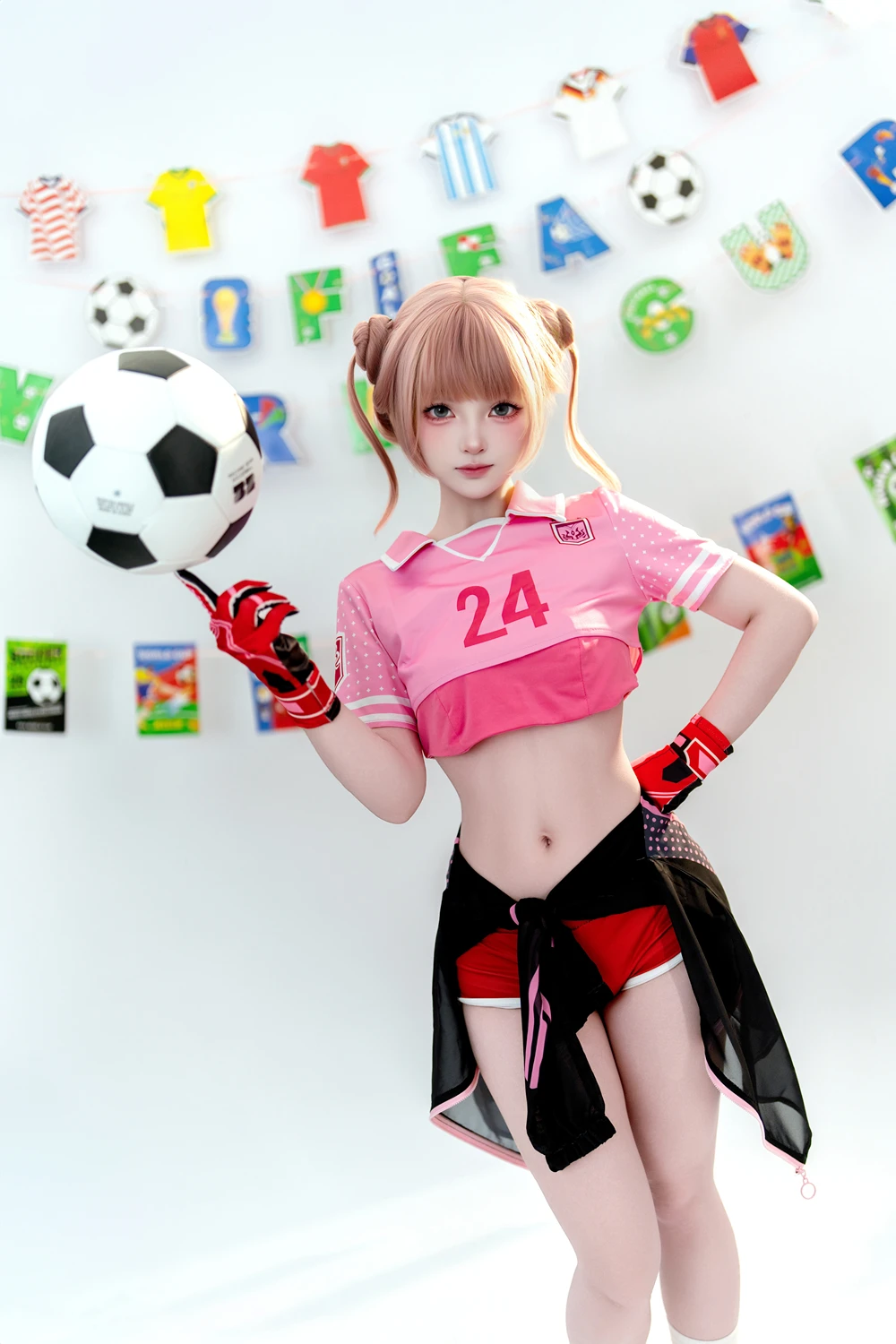 Cosplay Bangni邦尼 – 金牌门将 - P4