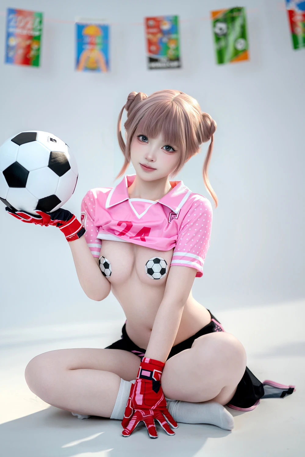 Cosplay Bangni邦尼 – 金牌门将 - P51