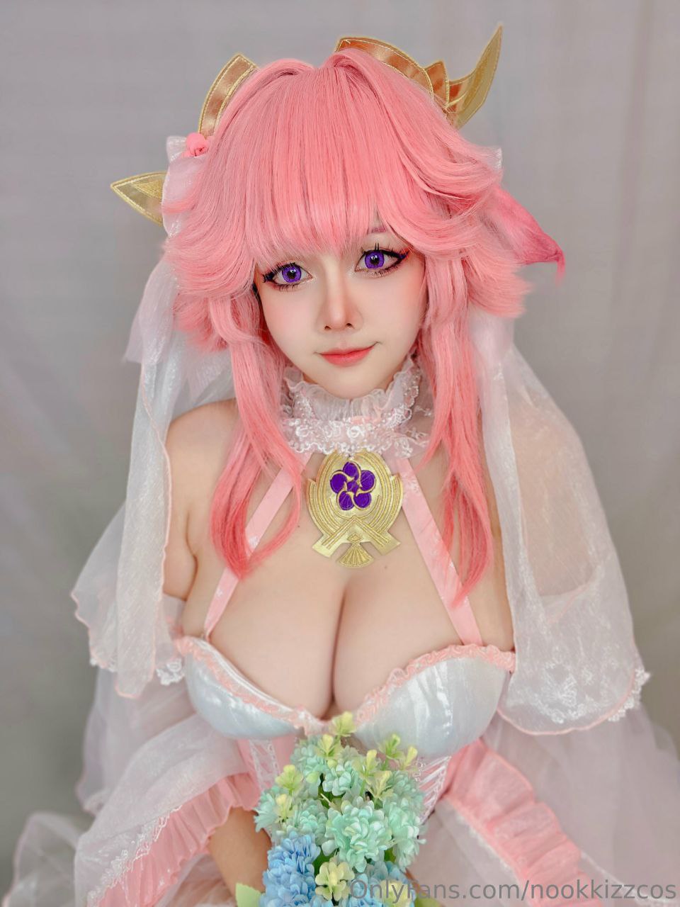 Coser@nookkizzcos – Bride Yae Miko - P1