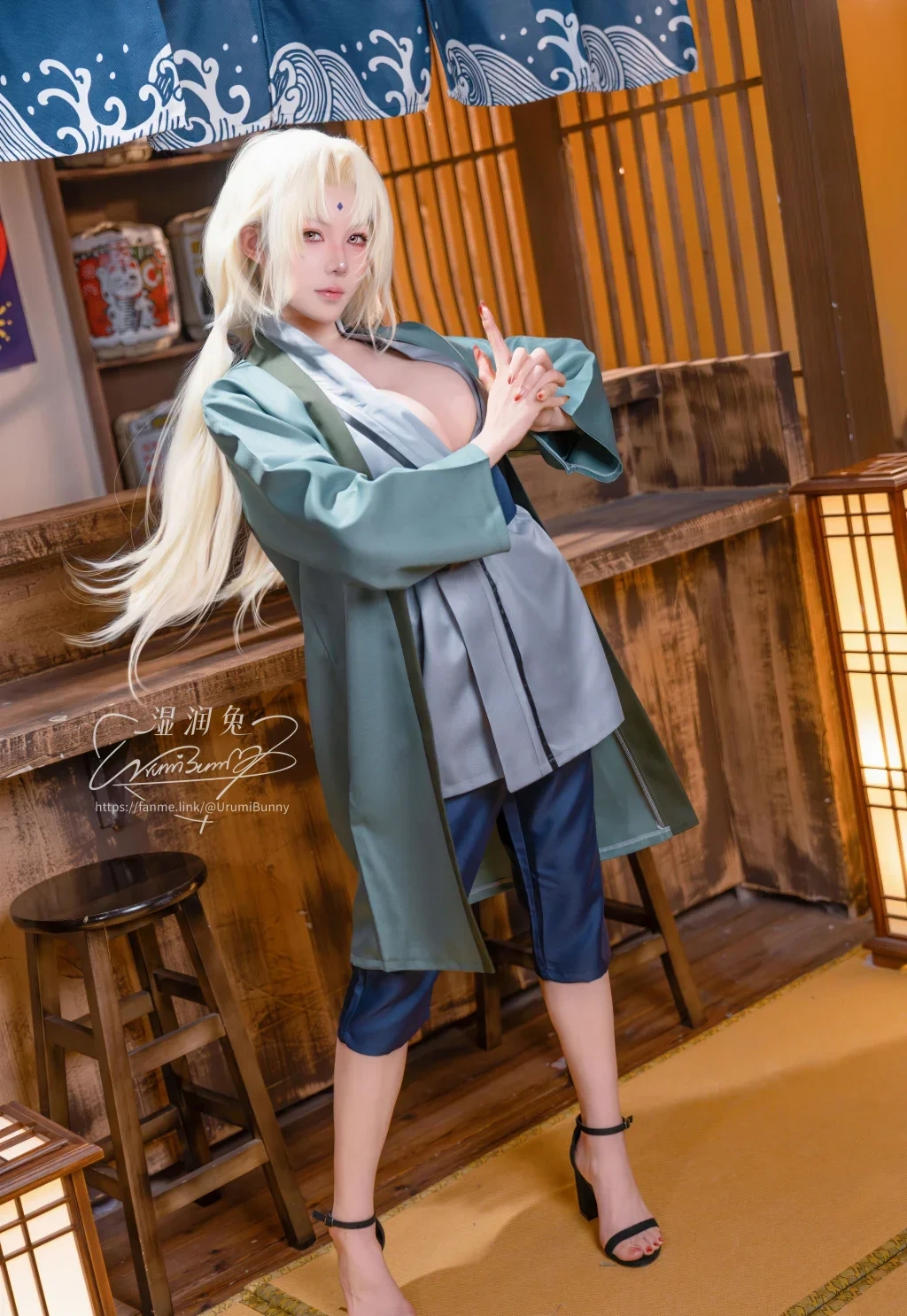 Coser@黏黏团子兔: 2026年08月作品 火影忍者 纲手 (89 photos)