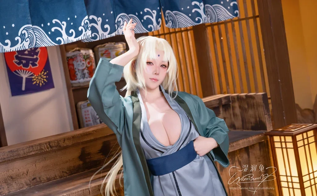 Coser@黏黏团子兔: 2026年08月作品 火影忍者 纲手 (89 photos) - P23