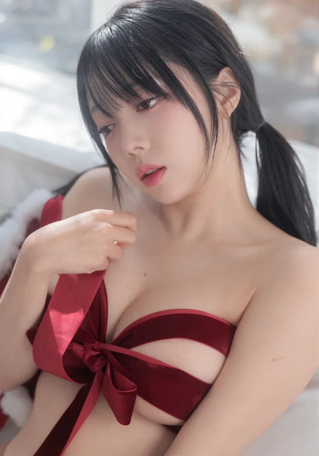 [AI Enhanced] Jdabyeol (정다별이): Christmas (129 photos) - P1