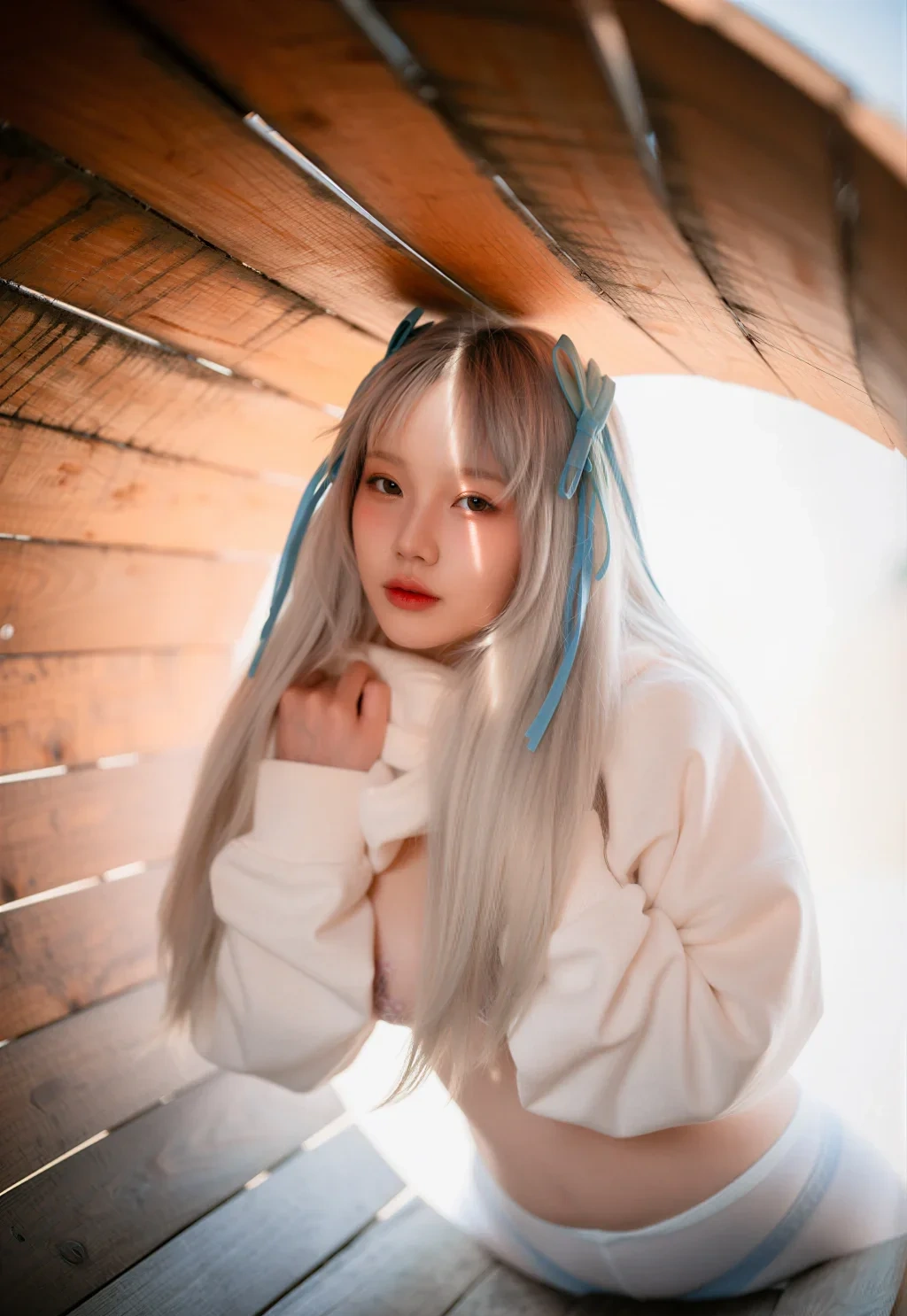 DJAWA Photo: Myu_a_ (뮤아) – Loose and Tight – Asuna (109 photos) - P3