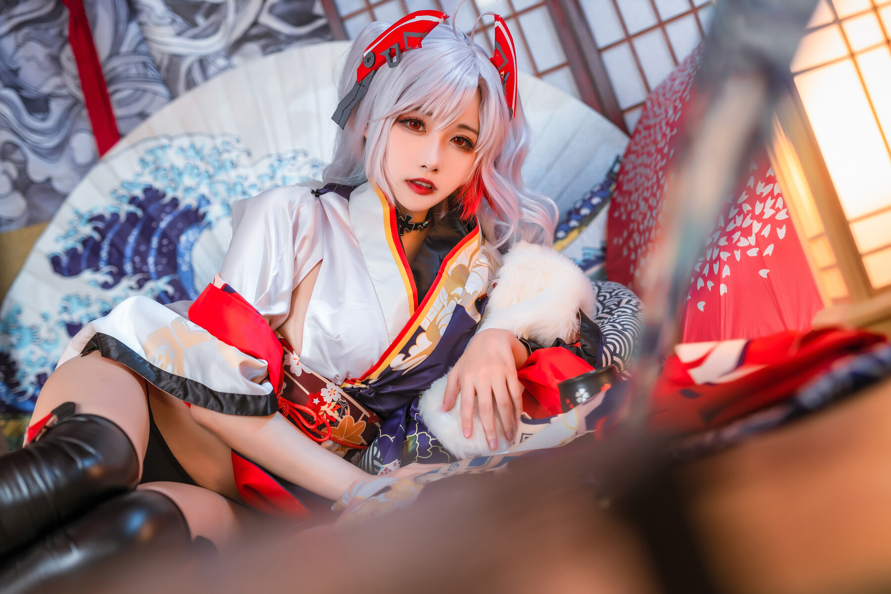 [Momoko葵葵] Prinz Eugen 欧根亲王 和服