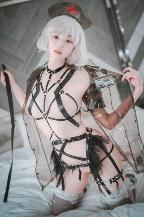 Bambi 밤비, [DJAWA] Nurse Nation (Black ver) Set.02